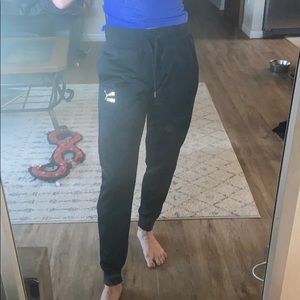 Black Puma Joggers